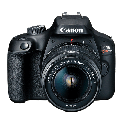 Canon EOS Rebel T100 EF-S Lens 18-55mm Zoom 1:3.5-5.6 Canon IS D 58mm