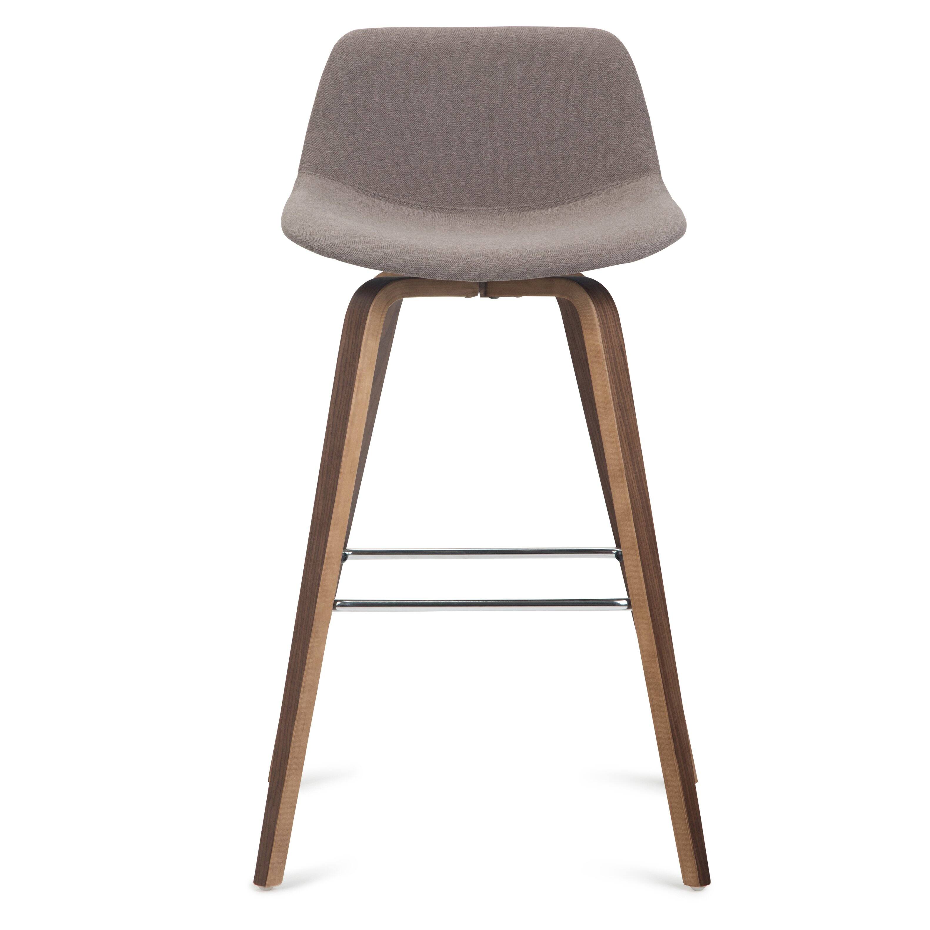 Alt View 11. Simpli Home - Randolph Bentwood Counter Height Stool (Set of 2) - Mocha.