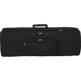Gator - Padded 88-Key Keyboard Gig Bag, Water-Resistant Heavy-Duty Nylon Exterior, Protective Foam Padding & Adjustable Straps - Black