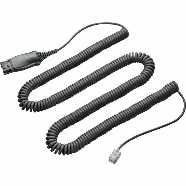 Front. HP - Poly APD-80 Electronic Hookswitch TAA - TAA Compliant - White.