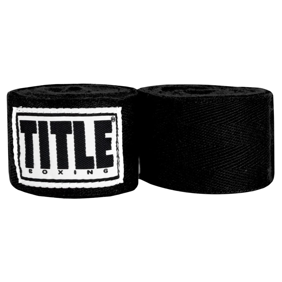TITLE Boxing - Traditional Weave Handwraps - Black