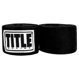 TITLE Boxing - Traditional Weave Handwraps - Black