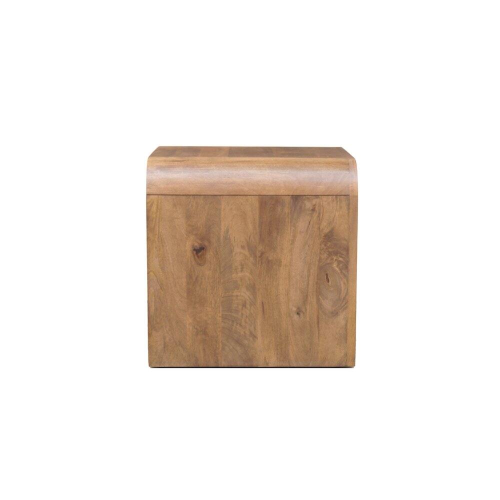 Alt View 1. Porter Designs - Palencia Solid Mango Wood End Table - Natural.