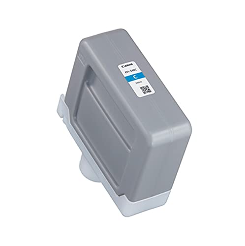 Front. Canon - Canon PFI-340 C Original Inkjet Ink Cartridge - Pigment Cyan - 1 Pack (4775c001).