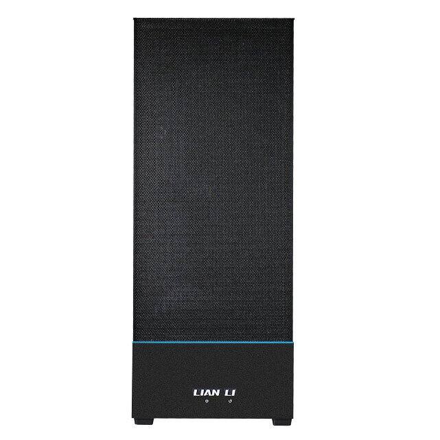 Left. Lian Li - SUP01X.US SUP 01-45L Stand-Up platform case Pre-installed 3x 120mm fans Dual ARGB strips Supports 360mm/280mm AIO - Black.