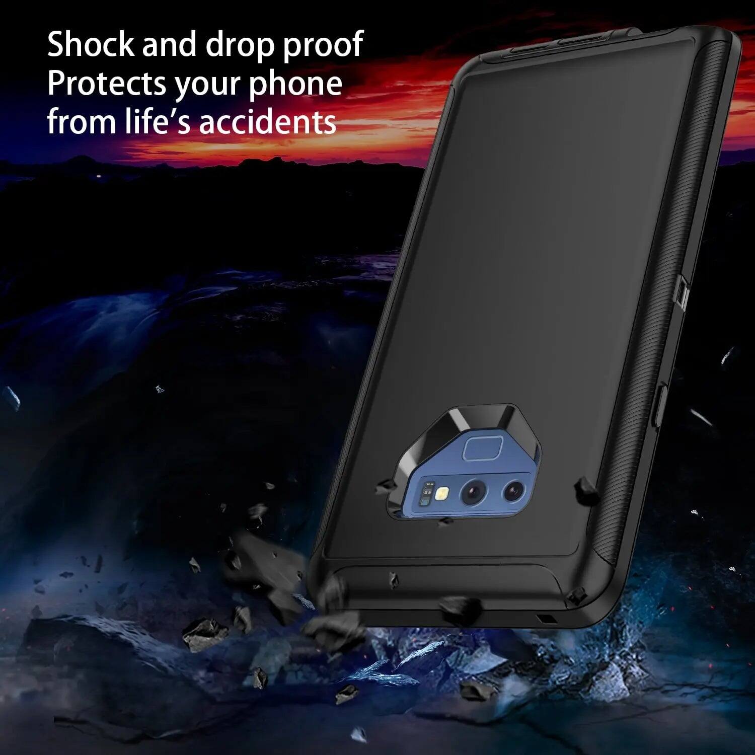 Shock and drop proof  
Protects your phone from life's accidents