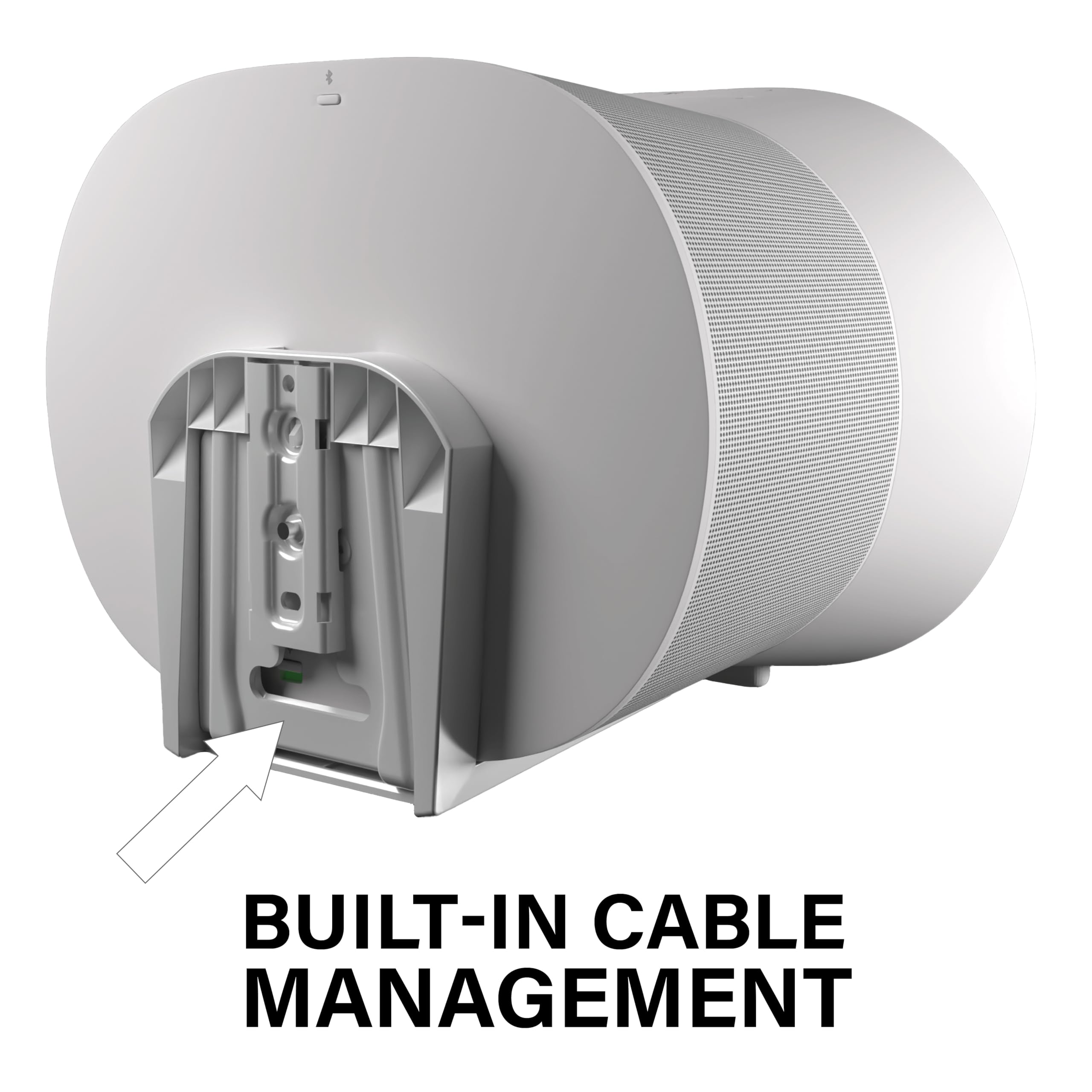 BUILT-IN CABLE MANAGEMENT