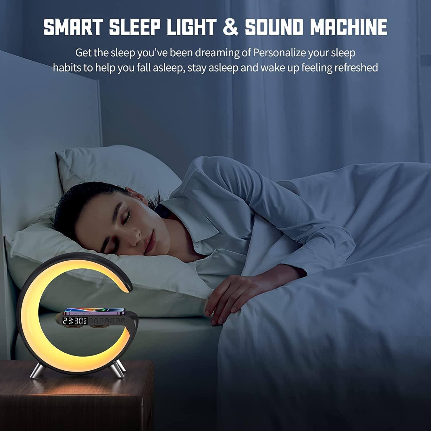 SMART SLEEP LIGHT & SOUND MACHINE

Get the sleep you've been dreaming of. Personalize your sleep habits to help you fall asleep, stay asleep and wake up feeling refreshed.
