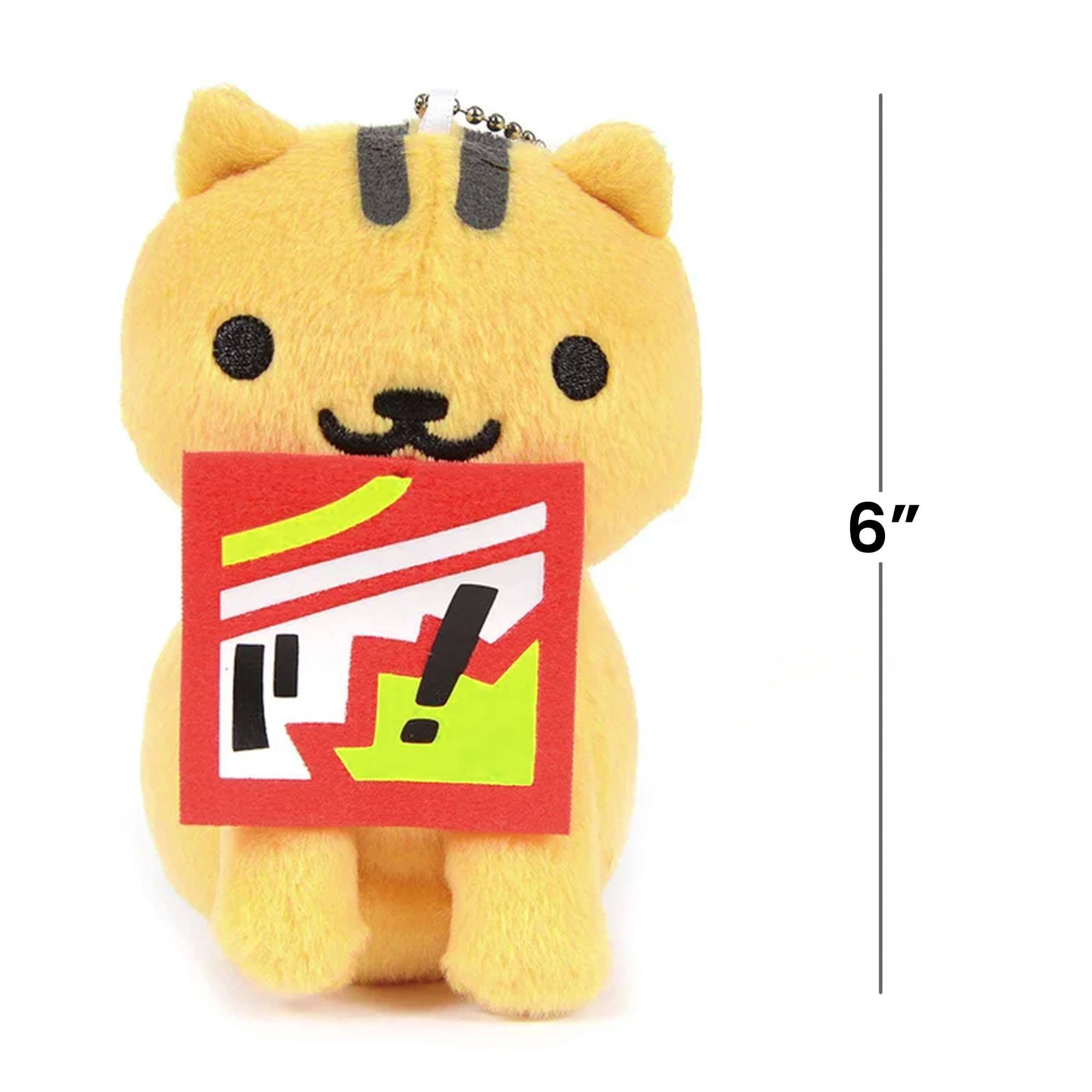 Alt View 3. Little Buddy - Neko Atsume: Kitty Collector 6" Plush: Bolt - Multi-Color.