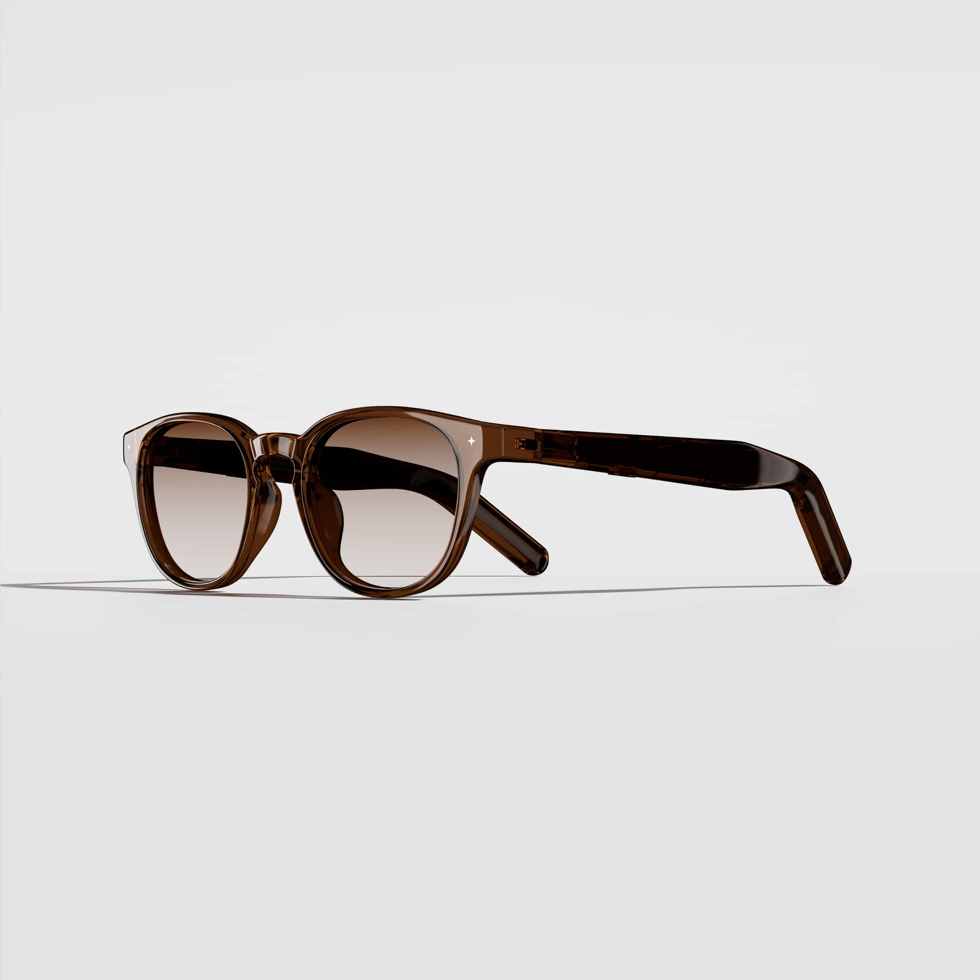 VONDER - BASEL AI Smart Glasses that Translate, Call & Remember, 16h+ Battery, Premium Audio, Privacy-First Gradient Brown Lenses - Whiskey price history on PriceWatchPro