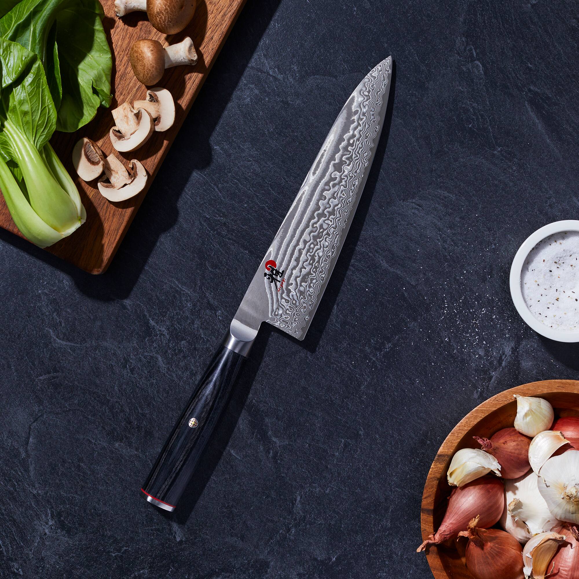 Alt View 3. Miyabi - Miyabi Kaizen II 8-inch Chef's Knife - Stainless Steel.