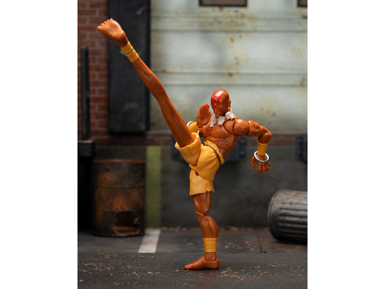 Alt View 4. Jada - Dhalsim 6" Moveable Figure w/Alternate Head & Limbs Ultra Street Fighter II: The Final Challengers 2017 Video Game Jada.