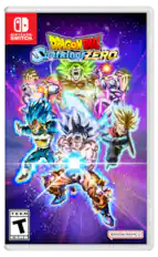 For Nintendo Switch. Dragon Ball: Super Smashing Zero. Teen. ESRB. Bandai Namco
