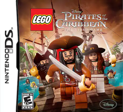 NINTENDO DS™
LEGO
Disney Pirates of the Caribbean: The Video Game
Disney
EVERYONE 10+
E 10+
Content Rated by ESRB - E10+ (Everyone 10+)