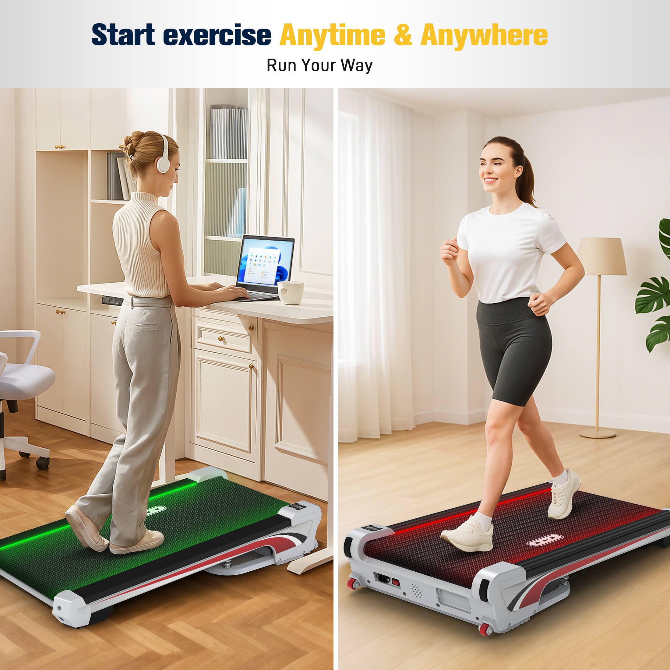 Start exercise Anytime & Anywhere
Run Your Way