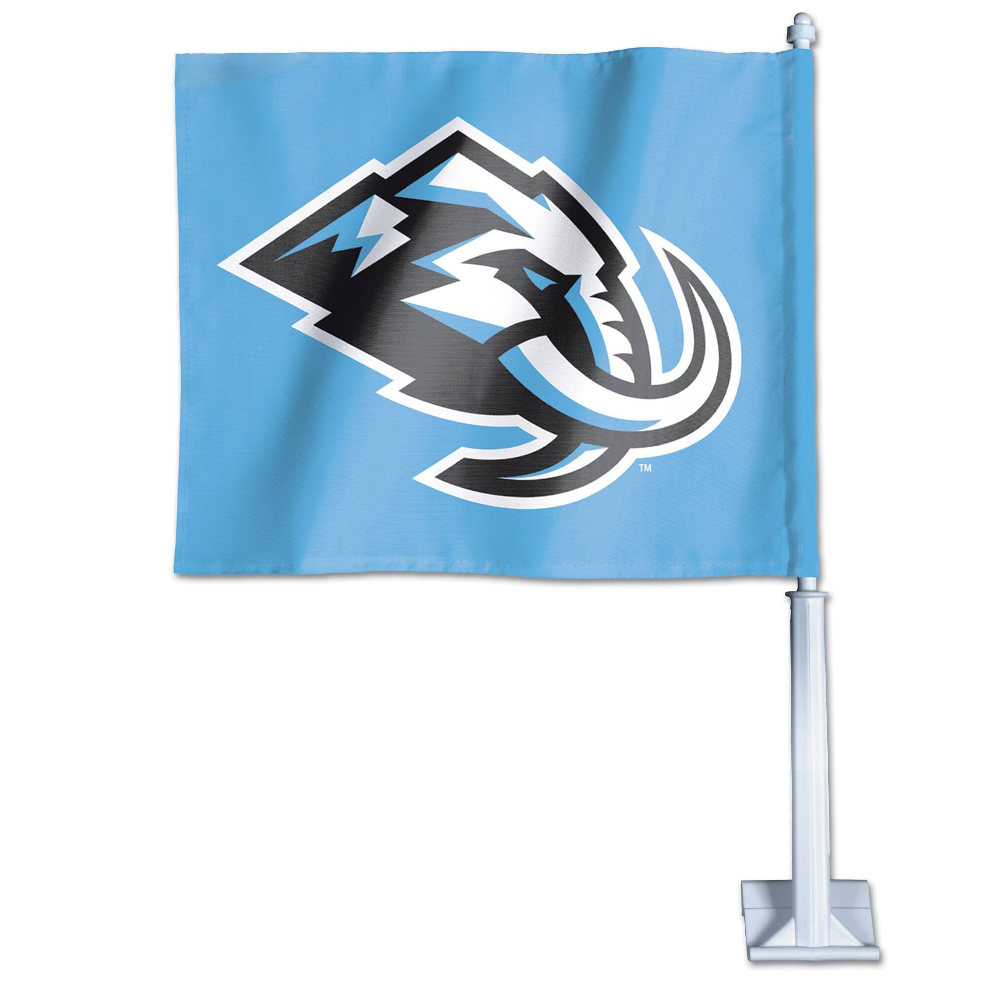Alt View 1. WinCraft - Utah Mammoth Double-Sided Car Flag - Multicolor.
