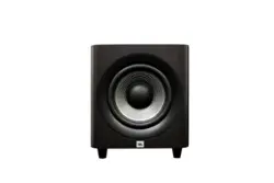 JBL - Studio 660P 12" 1000W Subwoofer - Dark Wood - Front_Zoom