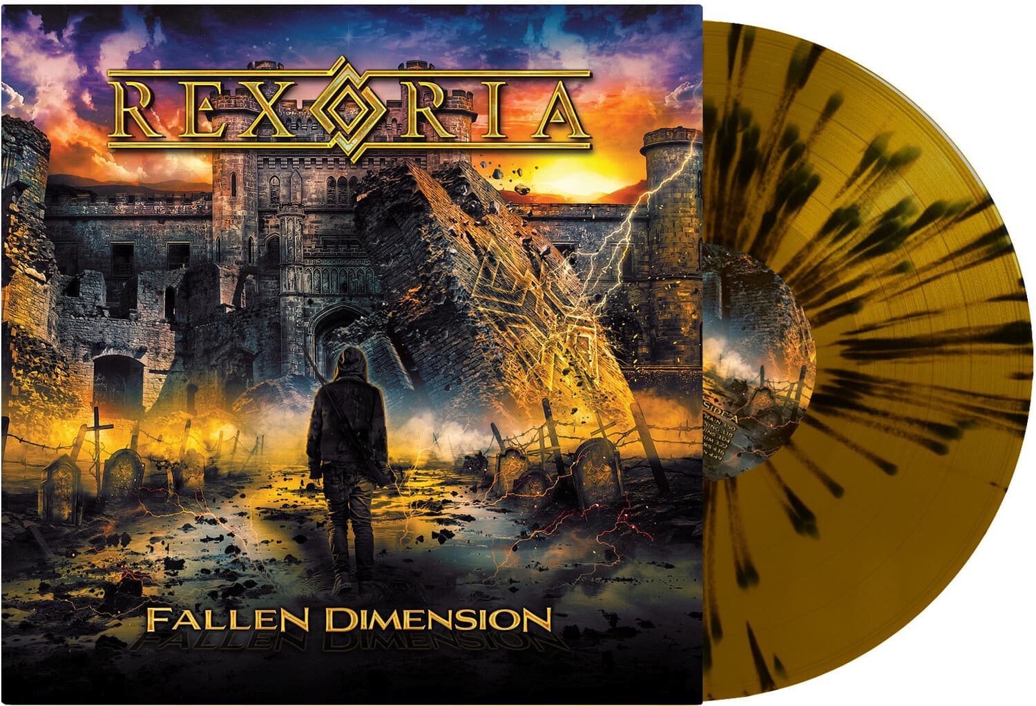 Rexoria - Fallen Dimension - Gold/Black   - VINYL LP price history on PriceWatchPro