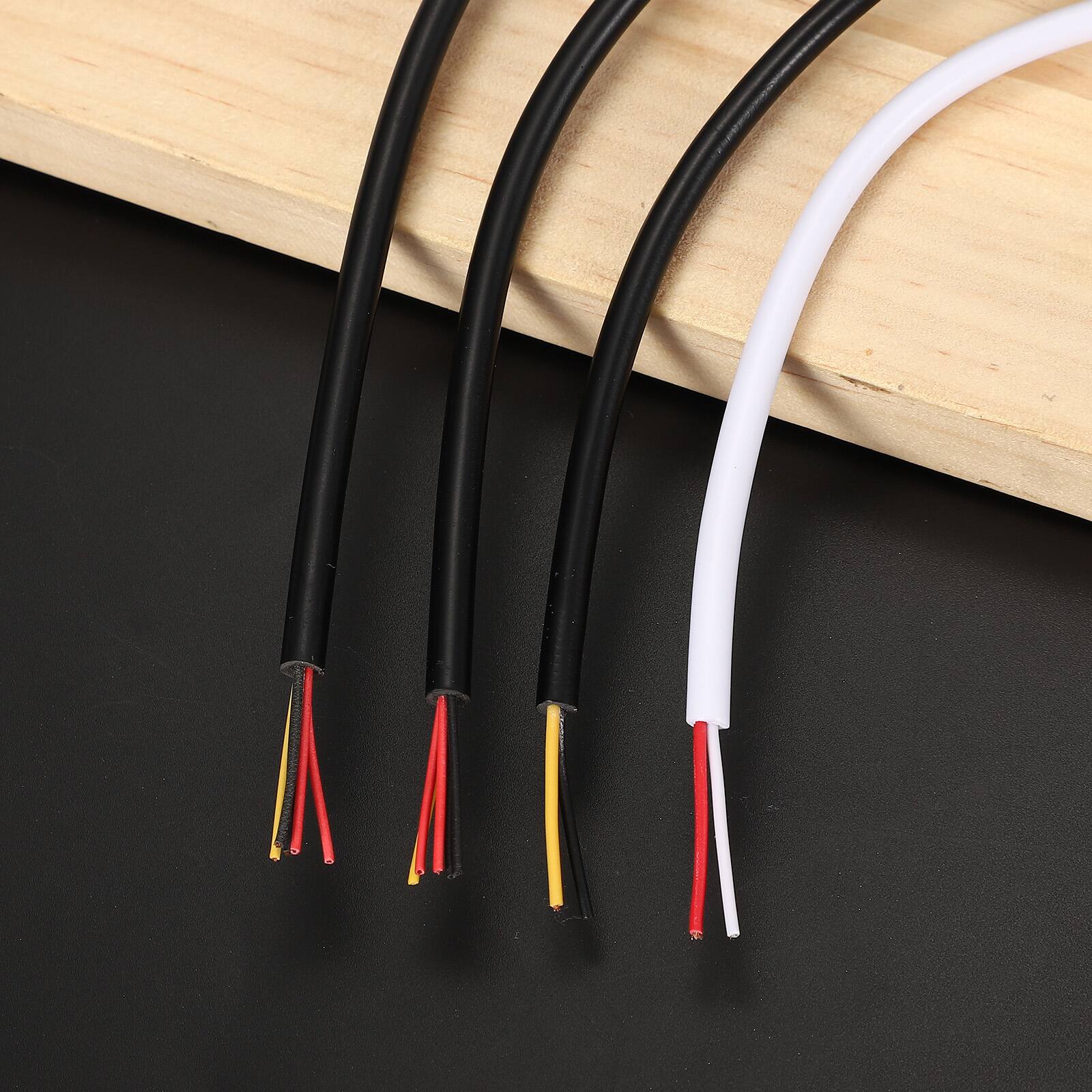 Alt View 5. Unique Bargains - 3pcs BNC Male to BNC Male Coaxial Cable 5M RG59 75-3 for DVR CCTV Camera Monitor - Black.