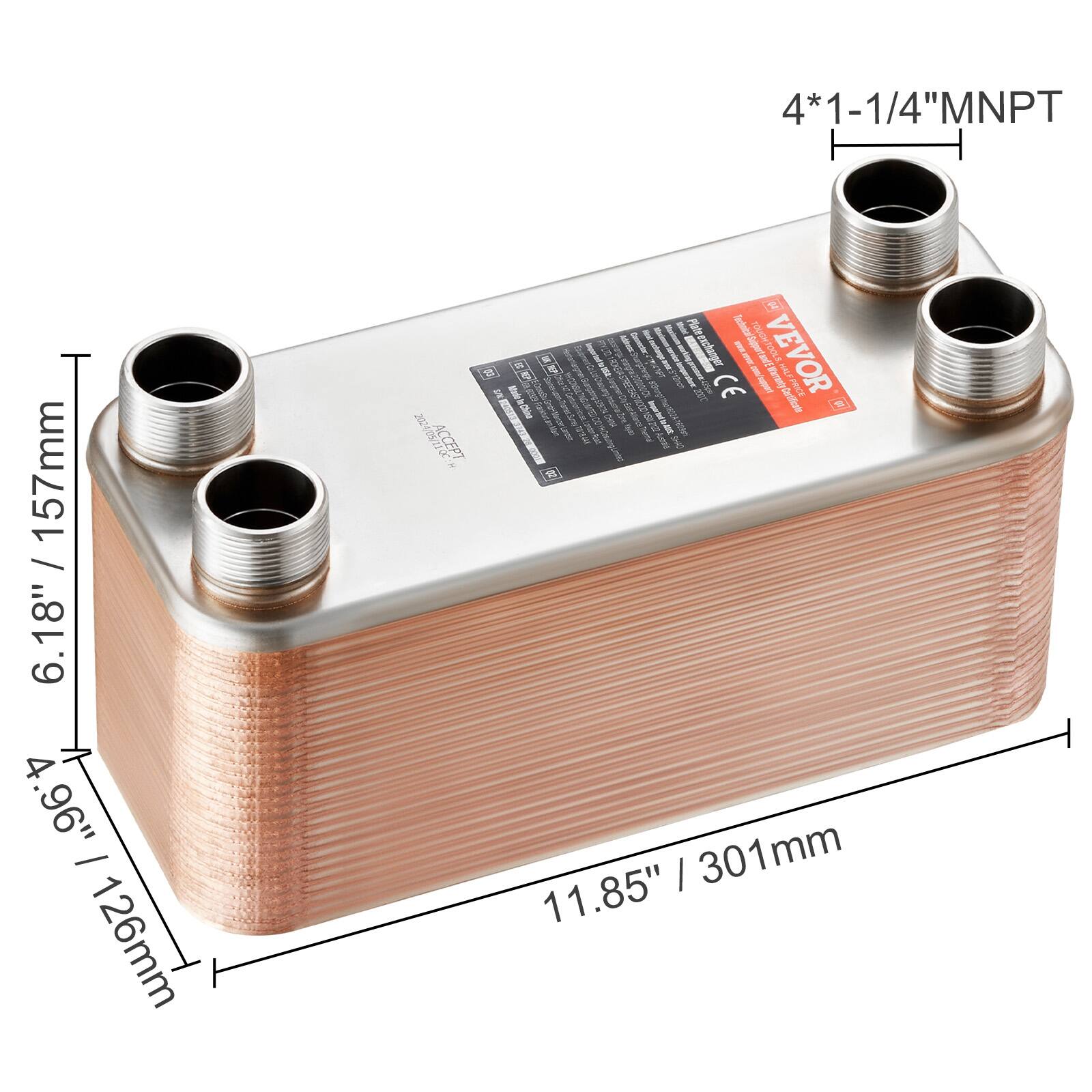 4*1-1/4"MNPT  
157mm / 6.18"  
F 4.96" I 126mm  
240120C  
ACCEPT  
I TOUOHTOOL  
VEVOR  
AOLE  
as I I  
CE  
NLFPRCE  
1W  
2e  
TO itngtotnc  
I V e  
L  
I 301mm 11.85"