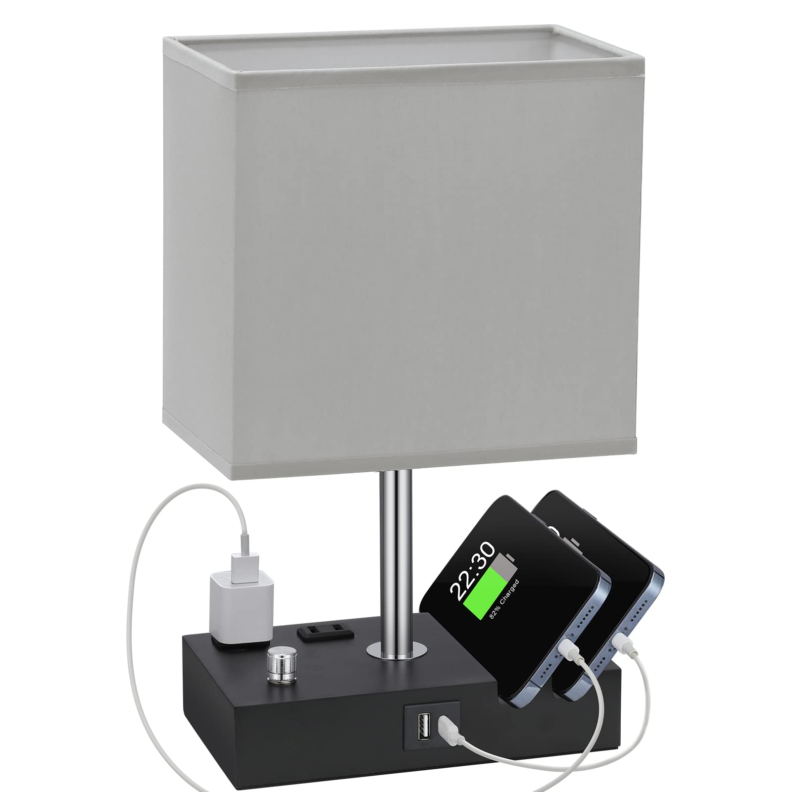 Misty Grey with Knob Switch 1 Pack