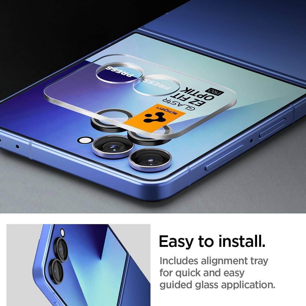 PRESS OPTIK PRO FIT EZ  
Uabid's GLASR  
Easy to install.  
Includes alignment tray for quick and easy guided glass application.