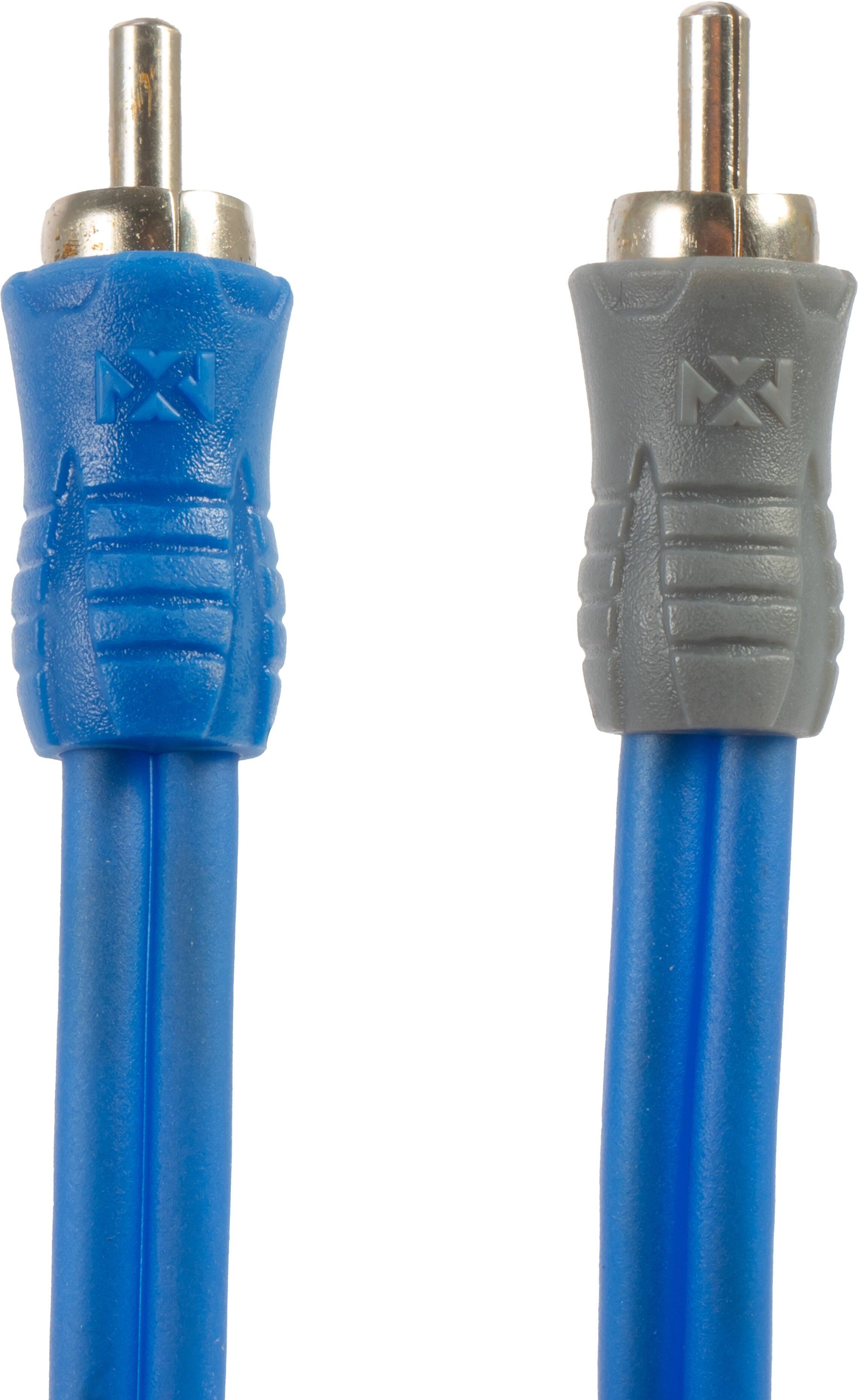 Back. NVX - XIN2F Oxygen Free Copper 1 Male to 2 Female Y-Adapter N-Series Car Audio RCA Audio Interconnect Cables (2-Pack).