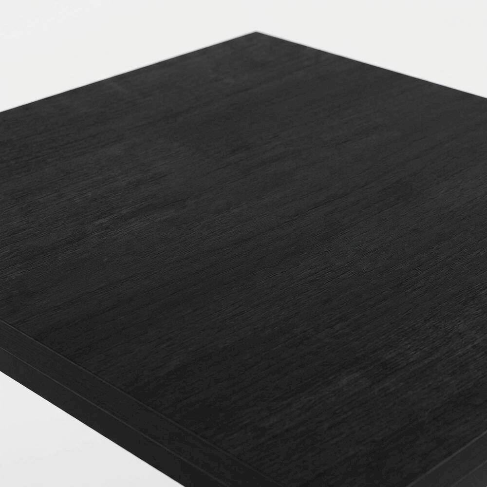 Alt View 1. FurniFact - Americano-colored end table with modern design and durable construction - Americano.