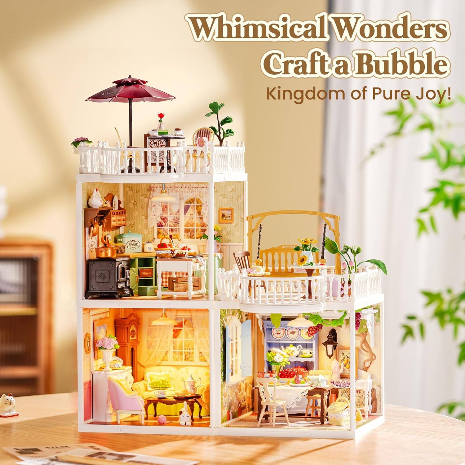 Whimsical Wonders Craft a Bubble Kingdom of Pure Joy!