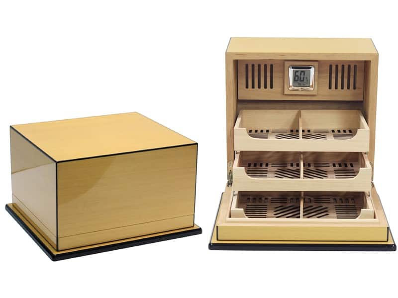 Prestige - Elevate (Pear Wood) Cigar Humidor - Pear Wood Lacquer Finish price history on PriceWatchPro