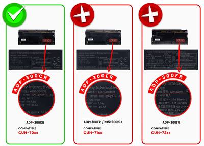 Power Supply Unit (ADP 300CR, CUH 70xx) (4PIN) Compatible For Power Supply Unit (ADP 300CR, CUH 70xx) (4PIN) Compatible For
