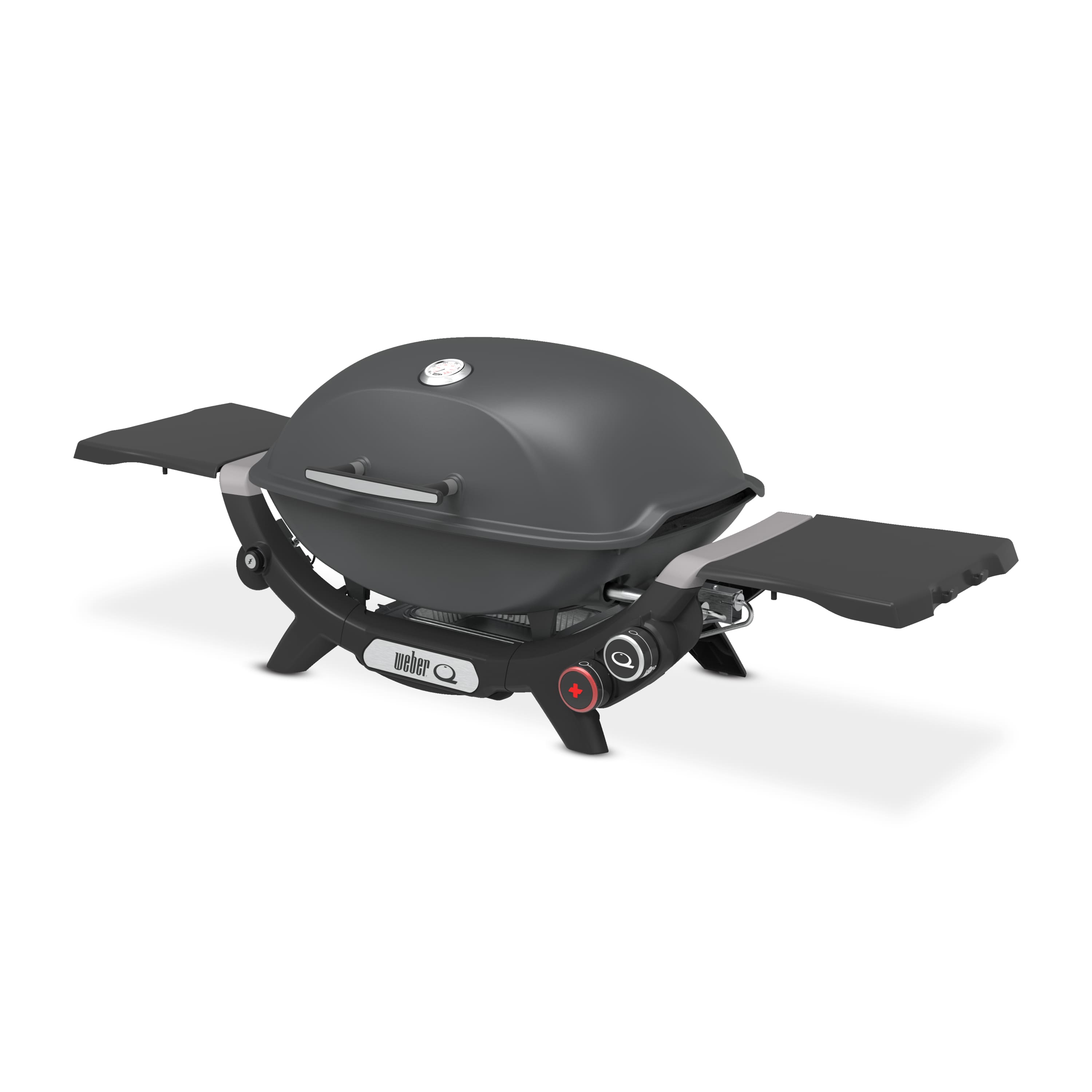Alt View 11. Weber - Q 2800N+ liquid Propane Gas Grill - Charcoal Grey.