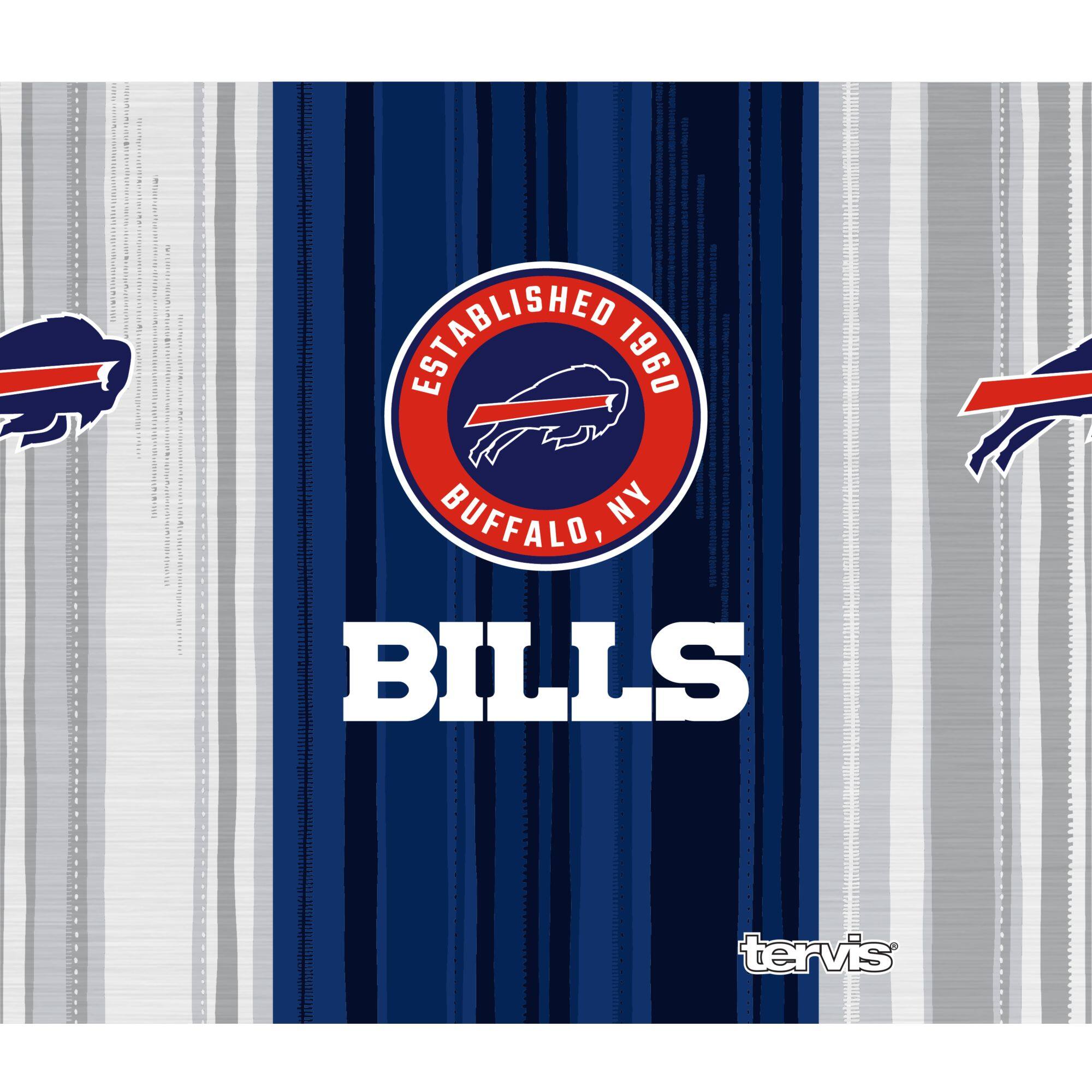 ESTABLISHED 1960  
BUFFALO, NY  

BILLS  

tervis