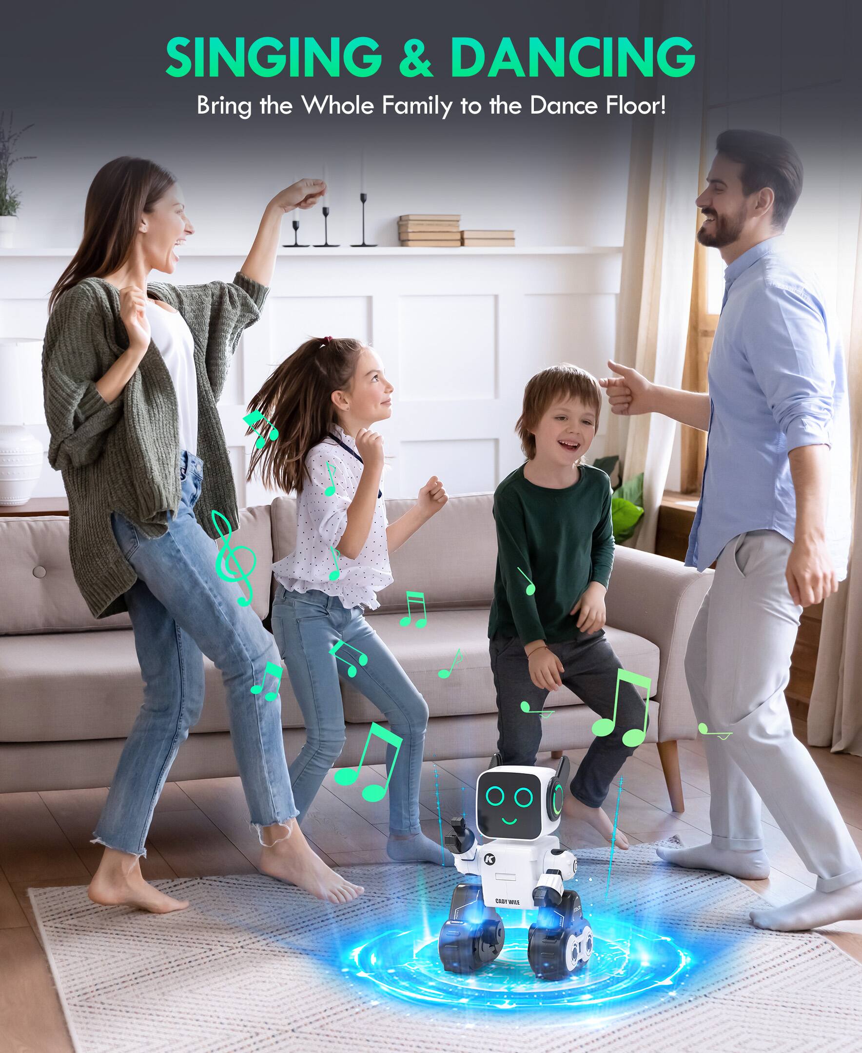SINGING & DANCING  
Bring the Whole Family to the Dance Floor!