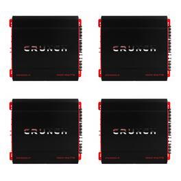Crunch - 4 Channel 1000 Watt Amp A/B Class Car Stereo Amplifier PX-1000.4 (4 Pack)