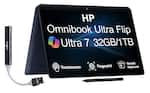 HP Omnibook Ultra Flip Ultra 7 32GB/1TB Touchscreen Fingerprint Backlit Keyboard