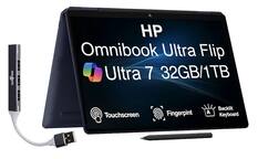 HP Omnibook Ultra Flip Ultra 7 32GB/1TB Touchscreen Fingerprint Backlit Keyboard