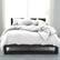 Angle. SHEEX - Sleep Tech - Duvet Cover & Shams - Full Queen - Bright White.