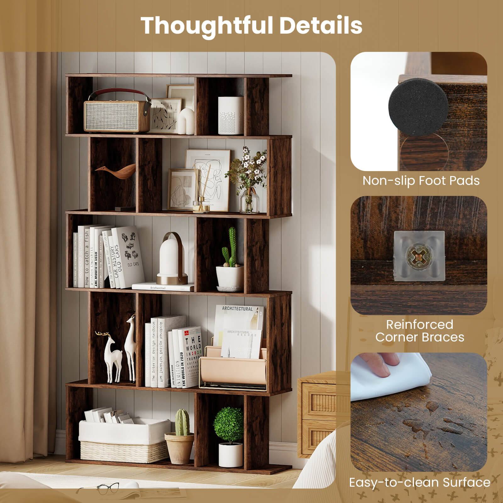 Thoughtful Details

- Non-slip Foot Pads
- Reinforced Corner Braces
- Easy-to-clean Surface