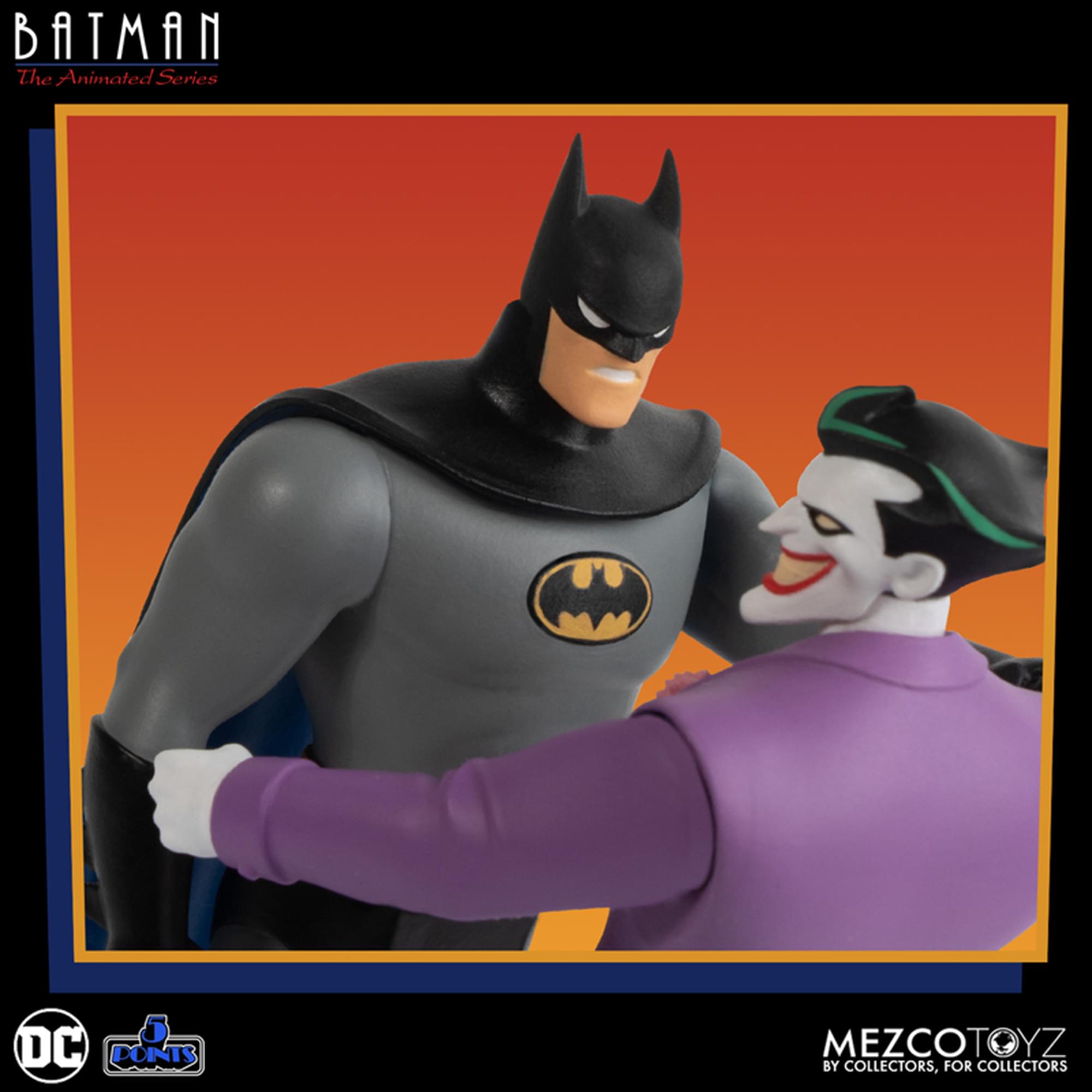 BATMAN The Animated Series

DC 5 POINTS

MEZCOTOYZ BY COLLECTORS, FOR COLLECTORS