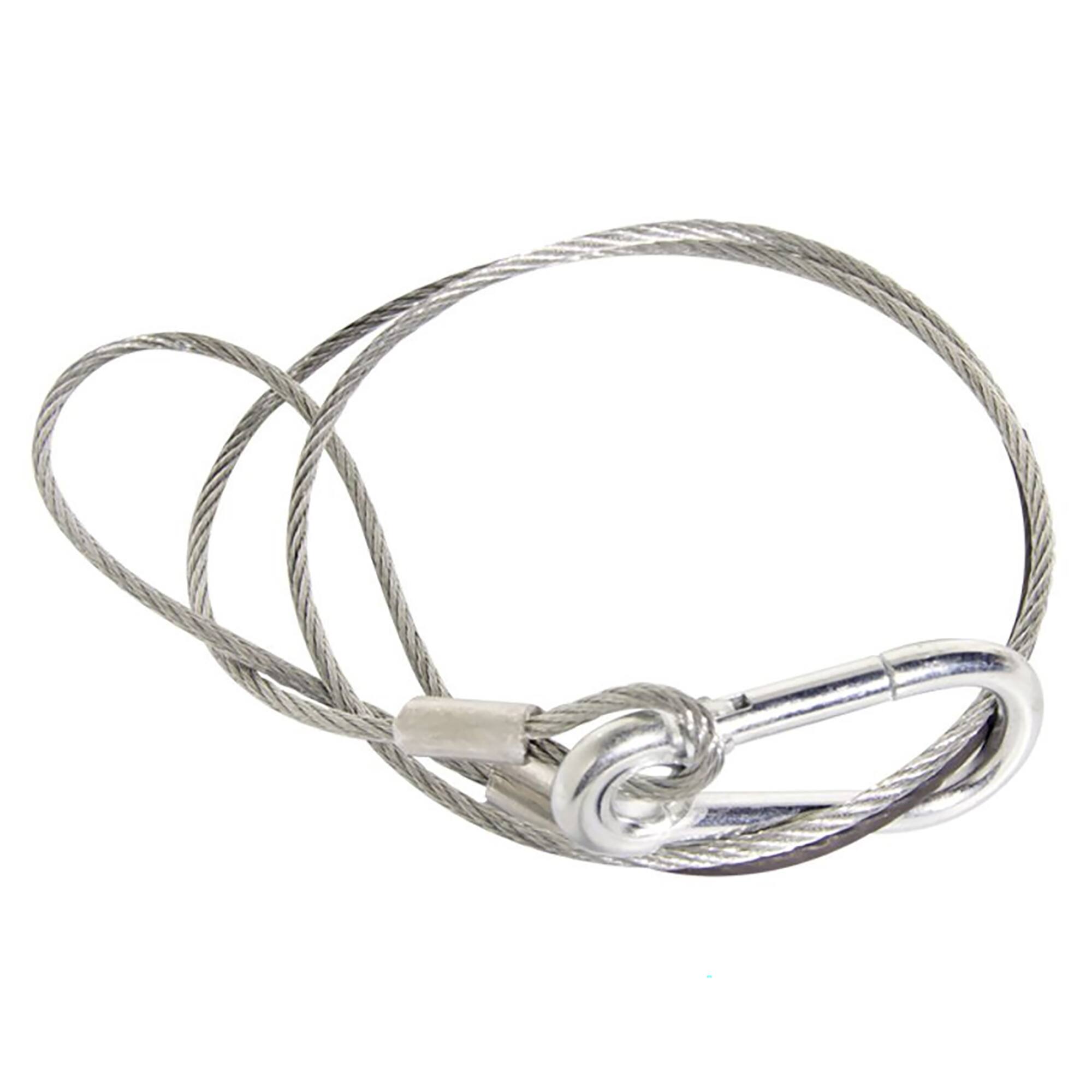 Alt View 10. CHAUVET DJ - Chauvet DJ CHA-CH05 Safety Steel Cable for DJ Lights with Carabiner.