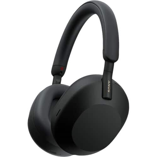 Sony - WH-1000XM5 Noise-Canceling Wireless Over-Ear Headphones (International Version) - Black