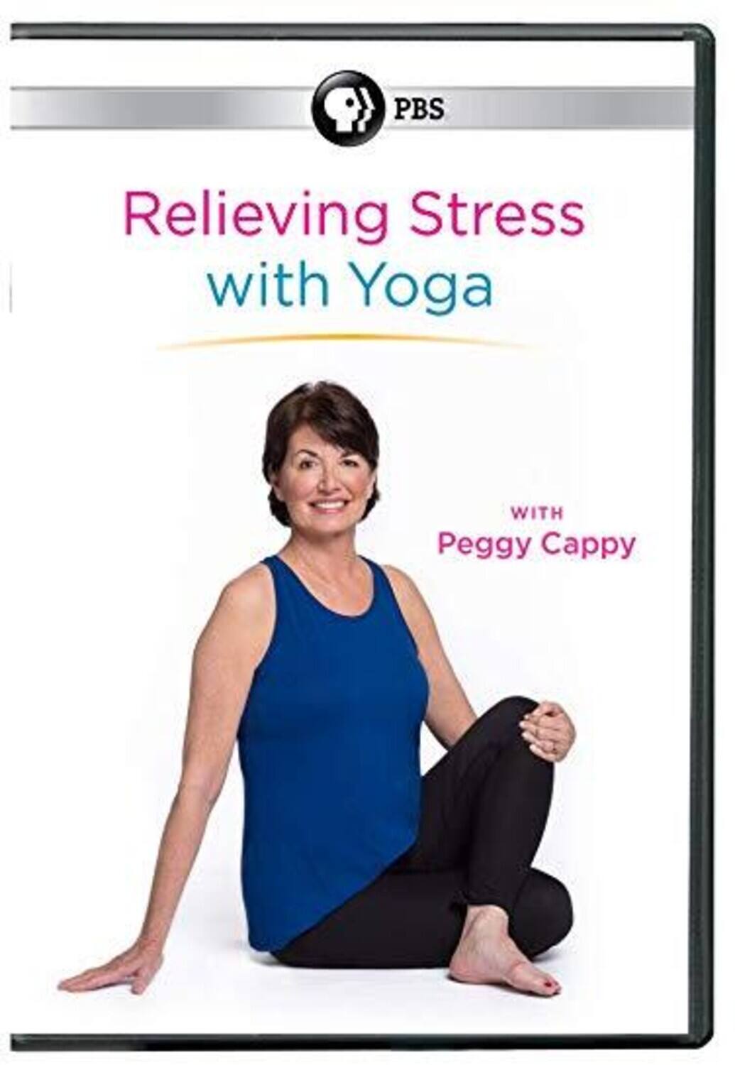 Front. Relieving Stress With Yoga With Peggy Cappy   - DVD.