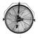 Alt View 5. VEVOR - 18 Inch Industrial Wall Mount Fan, High Velocity 4000 CFM Indoor Fan with 3 Speeds, Powerful Motor Garage Wall Fan - Black.