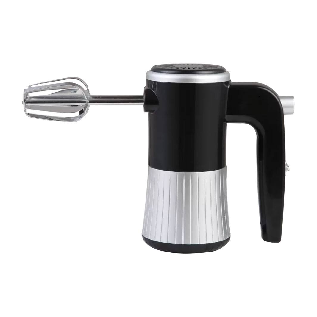 Alt View 2. Cluzine - High Power Electric Hand Mixer, Mini Portable Egg Beater, Household Baking Cream Whisk Kitchen Tool - Black.
