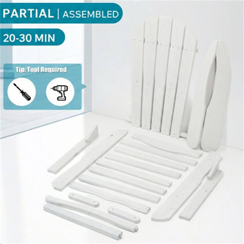 PARTIAL ASSEMBLED  
20-30 MIN  
Tip: Tool Required