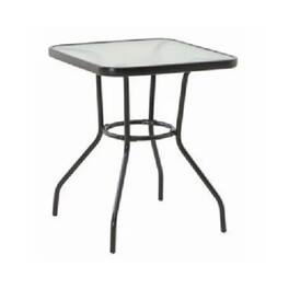 Four Seasons Courtyard - Sunny Isles Tempered Glass Top Patio Dining Table - Black