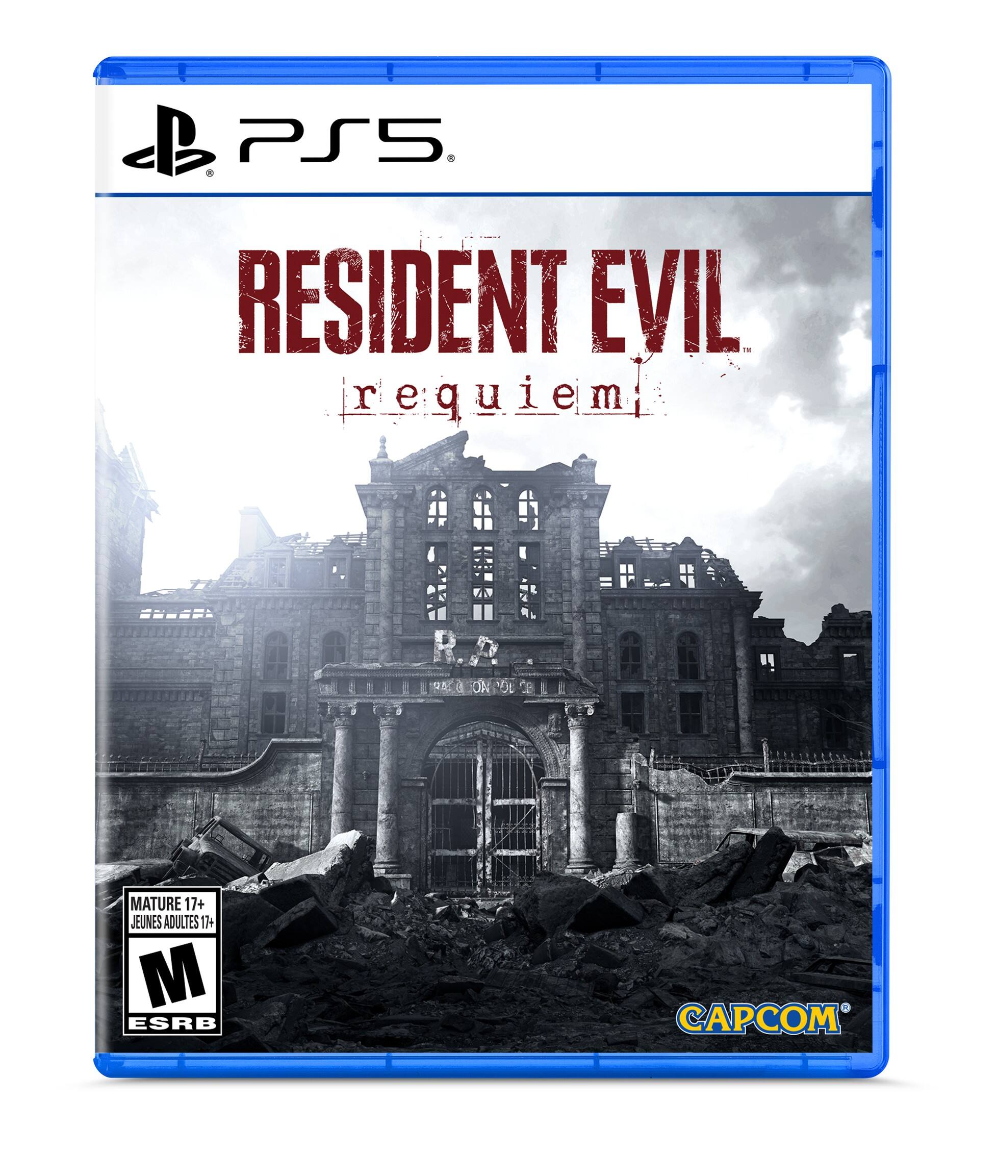 PS5 RESIDENT EVIL requiem MATURE 17+ JEUNES ADULTES 17+ M ESRB CAPCOM