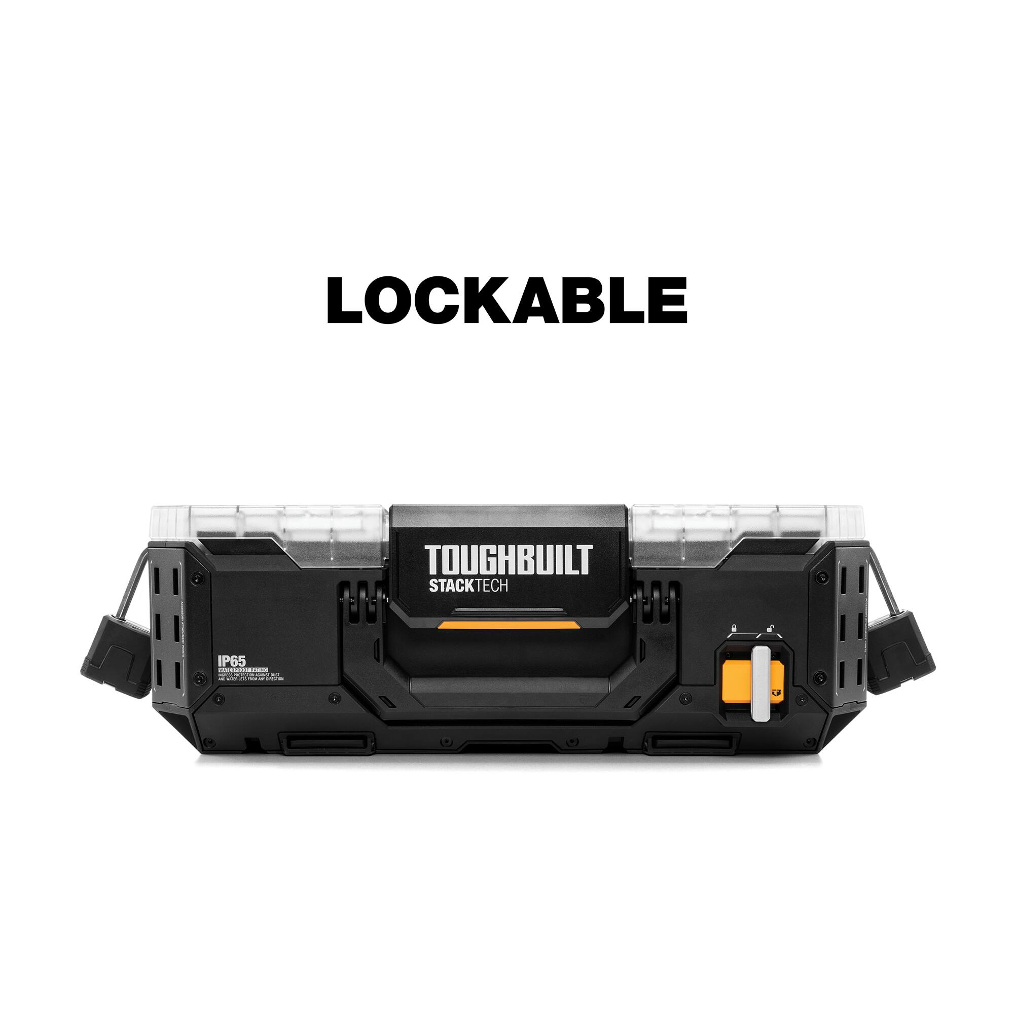 LOCKABLE

TOUGHBUILT
STACKTECH

IP65