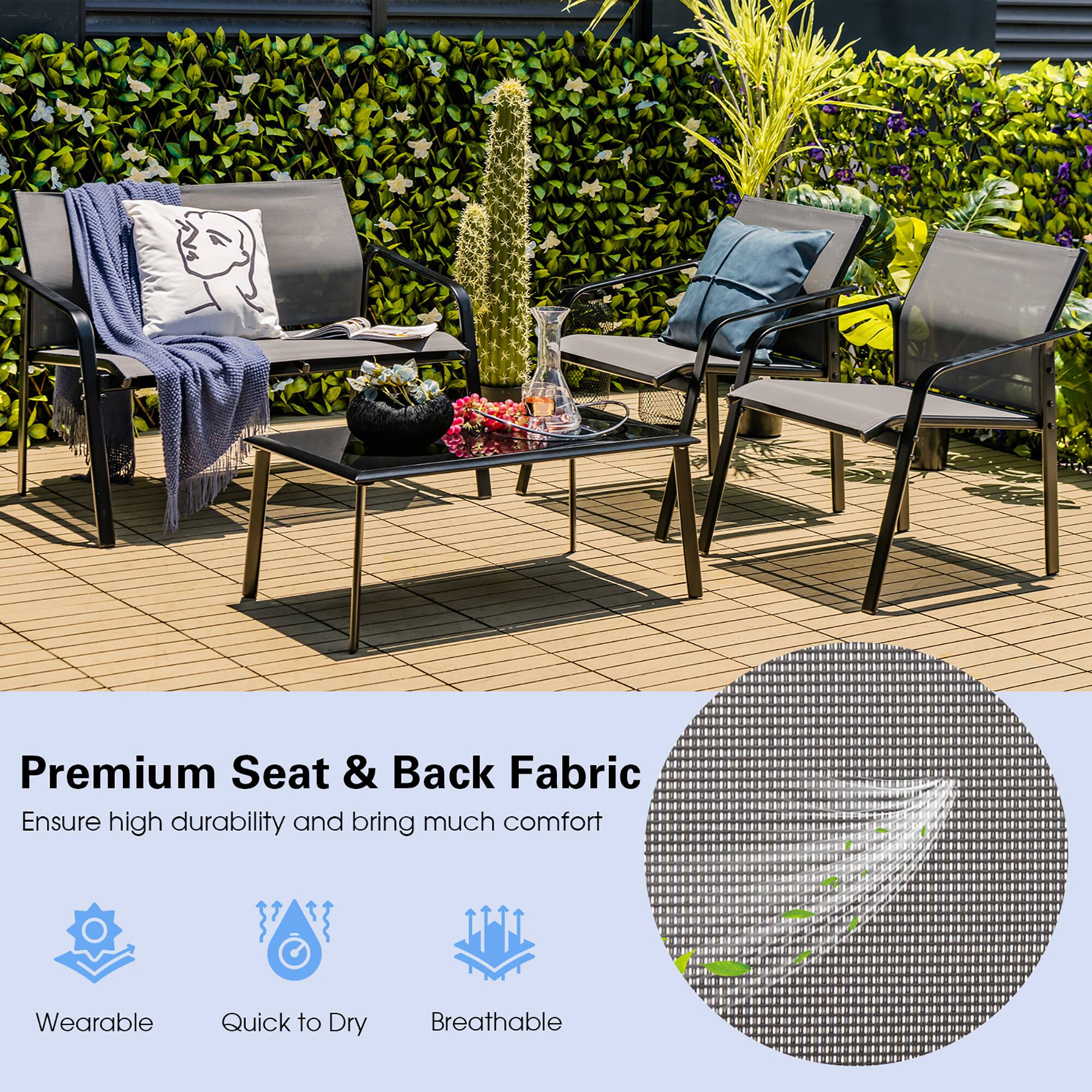 Premium Seat & Back Fabric
Ensure high durability and bring much comfort
Wearable
Quick to Dry
Breathable